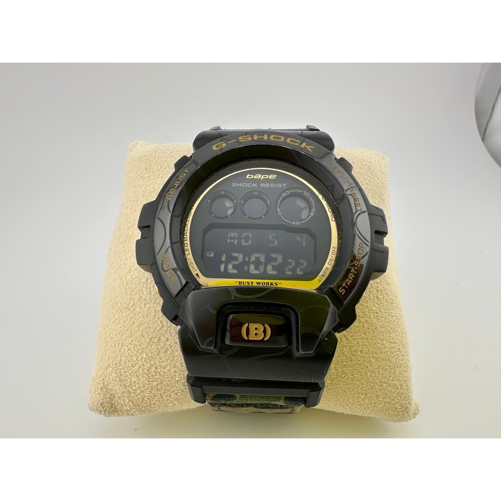 Casio G-Shock BAPE GM-6900 ABC Camo 30th Anniversary‎ Limited Edition Watch
